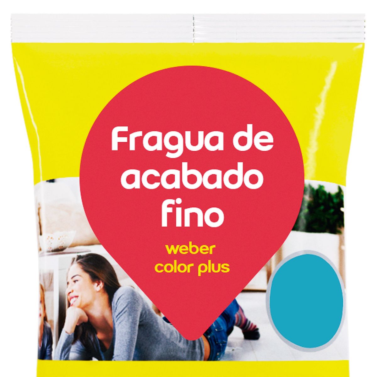 WEBER - Fragua Color Plus Aguamarina 1kg