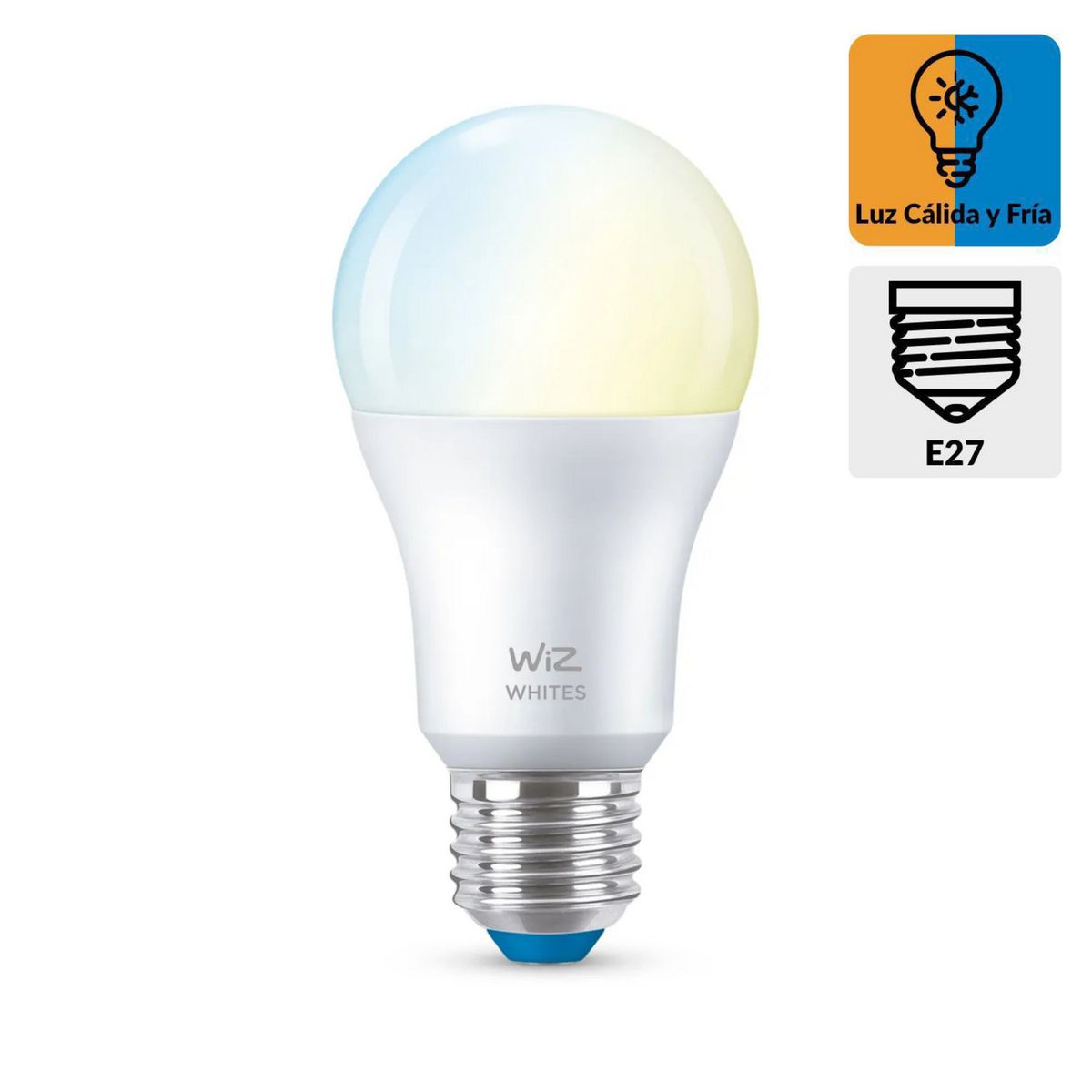 WIZ - Foco Led Wiz Wifi A60 9W Luz Fria/Luz Cálida Ajustable