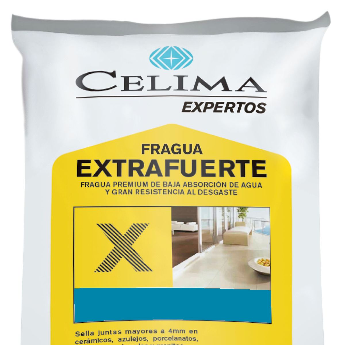 CELIMA - Fragua para Cerámicas o Porcelanatos Celima Celeste 1kg