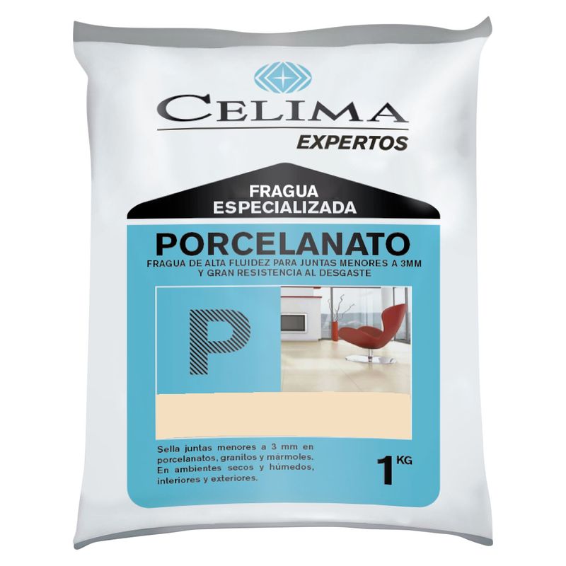 CELIMA - Fragua para Porcelanatos Celima Hueso 1kg