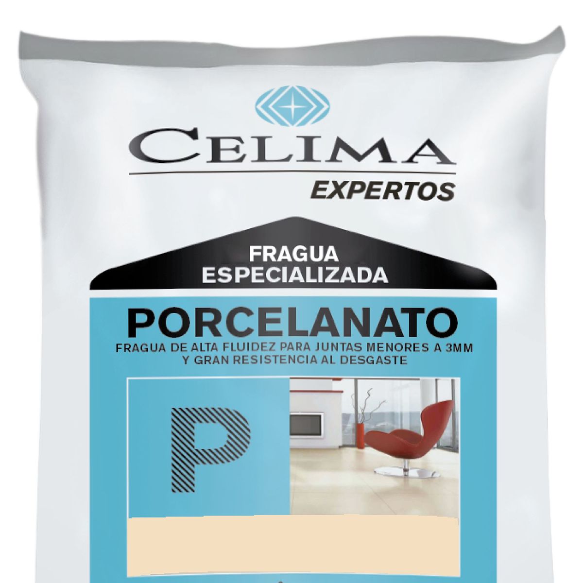 CELIMA - Fragua para Porcelanatos Celima Hueso 1kg