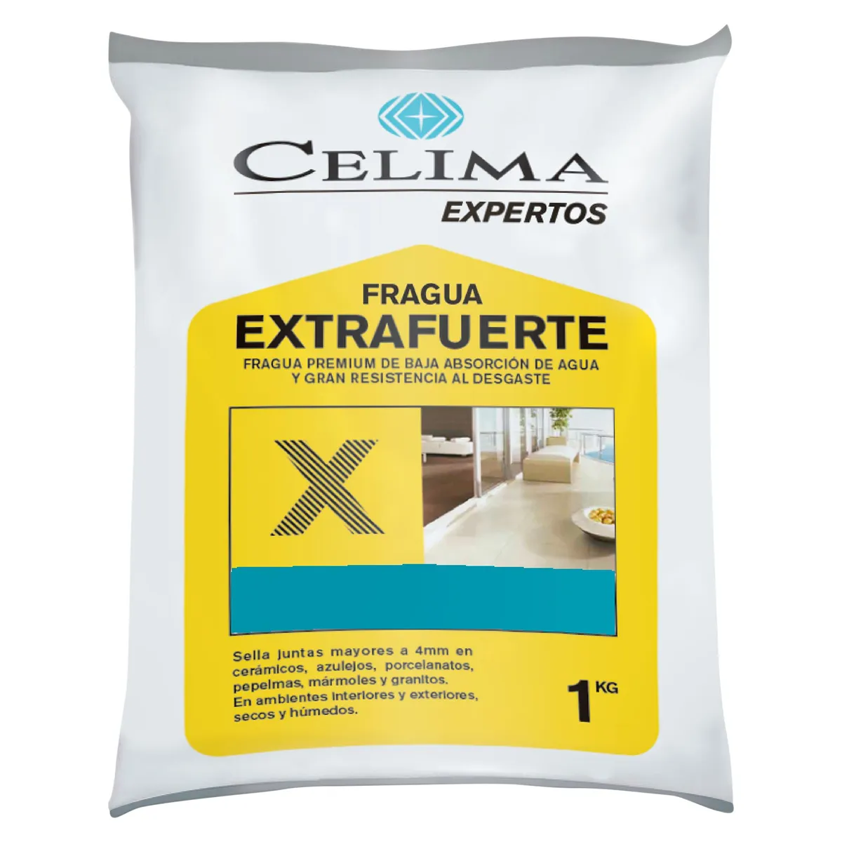 CELIMA - Fragua para Cerámicas o Porcelanatos Celima Turqueza 1kg