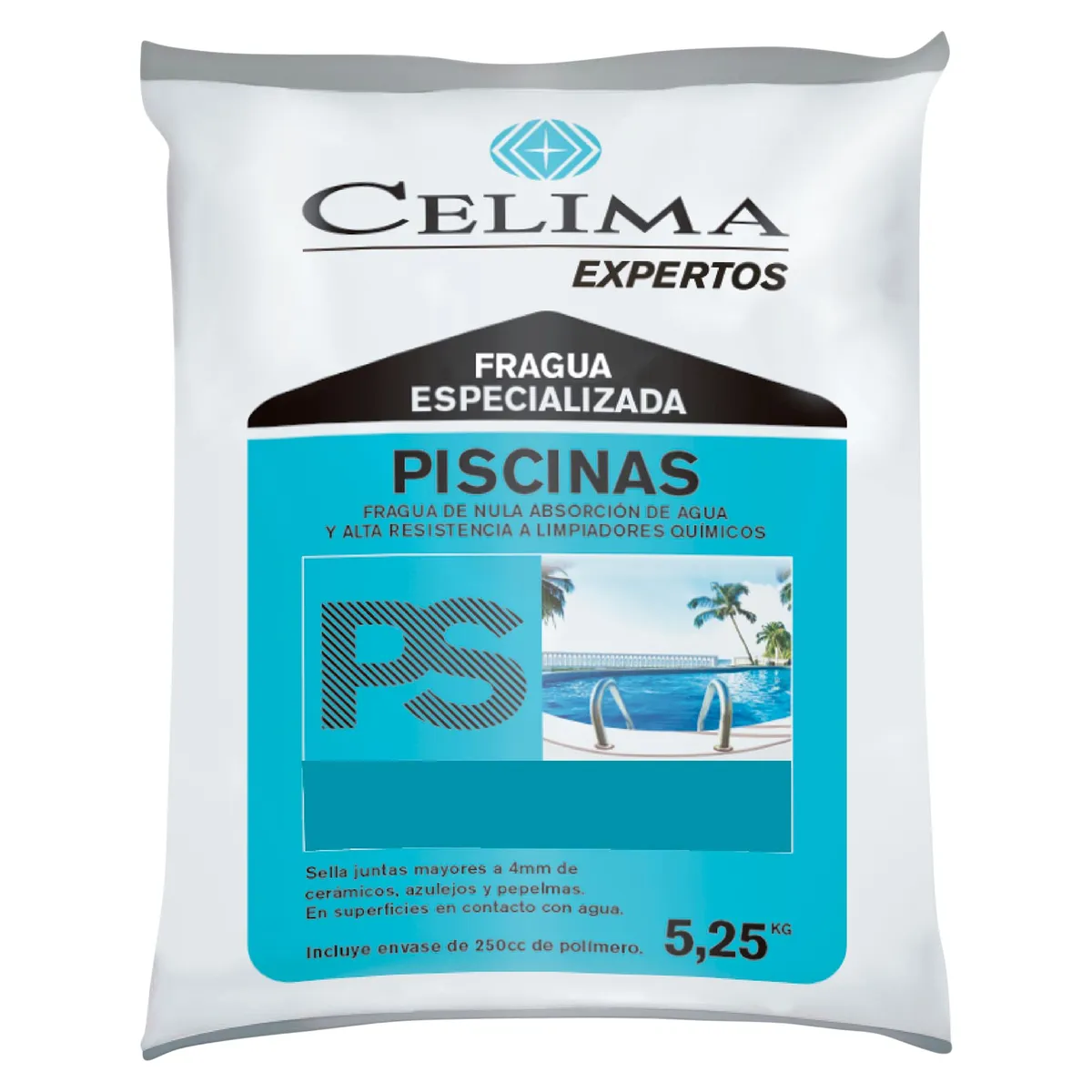 CELIMA - Fragua para Piscinas Celima Turqueza 5kg