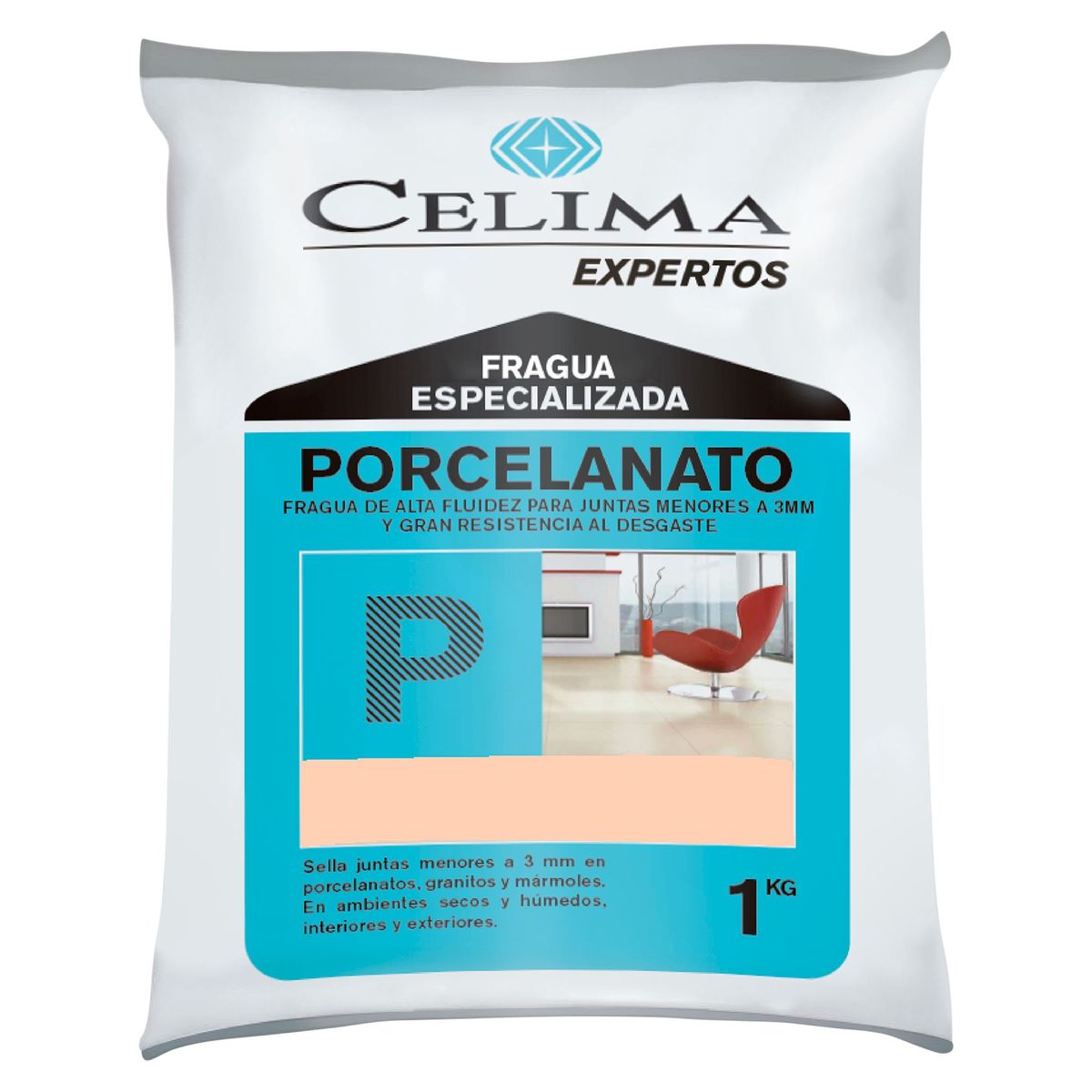 CELIMA - Fragua para Porcelanatos Celima Beige 1kg