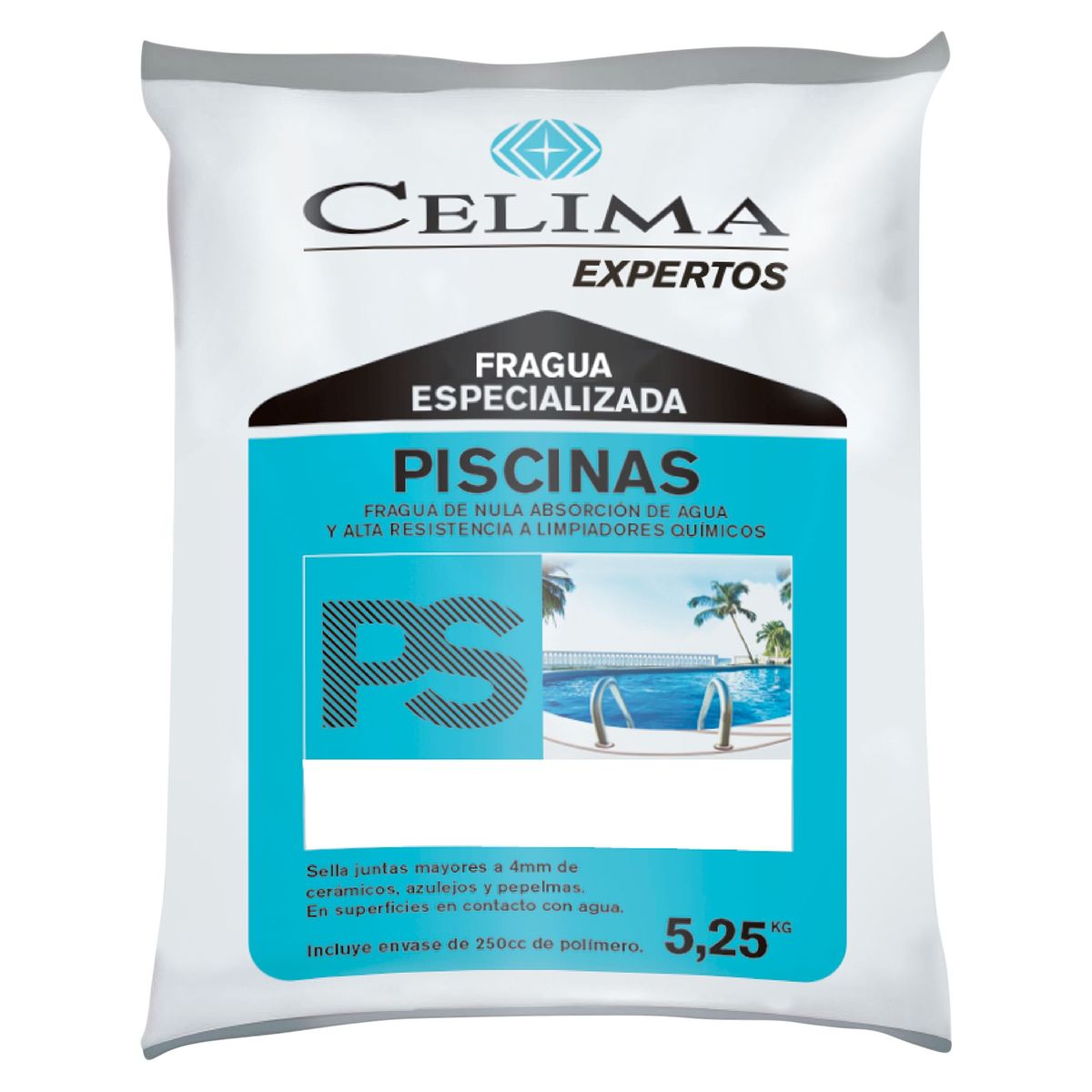 CELIMA - Fragua para Piscinas Celima Blanca 5kg