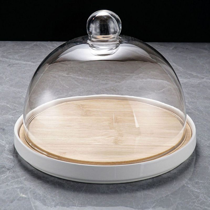JUST HOME COLLECTION - Tortero Porcelana Bambú 33x20x5.3cm