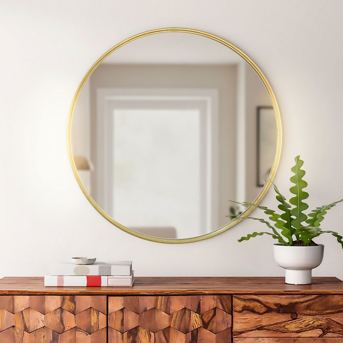 JUST HOME COLLECTION - Espejo Redondo 71cm