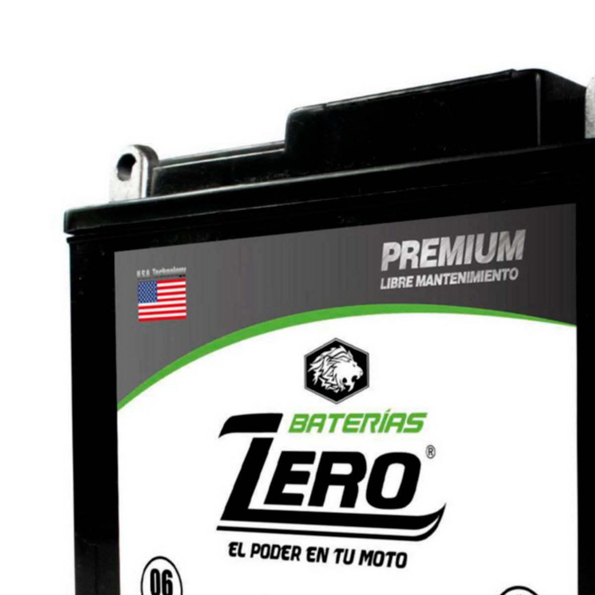 ZEBRA - Batería Moto 12N7A-3A