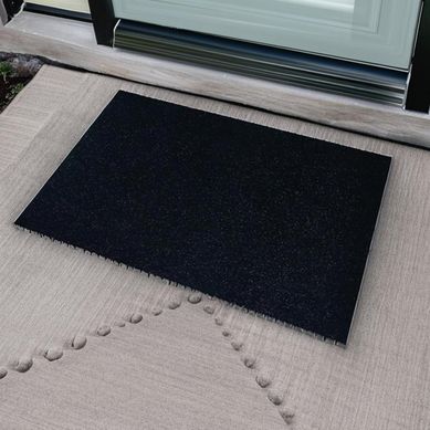 Felpudo Rectangular 60x90cm Negro