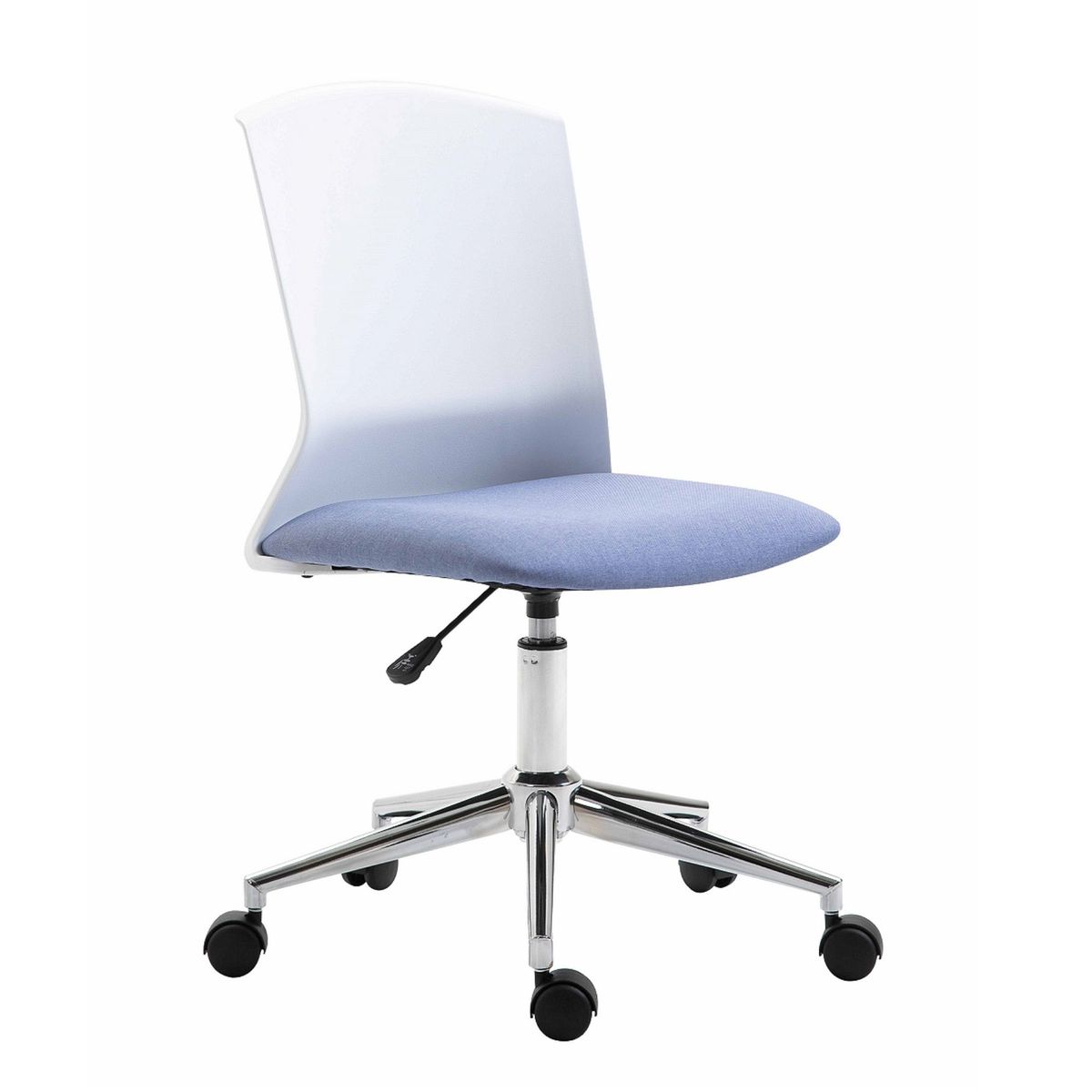 VENSO - Silla de Escritorio Ejecutiva RTA3118-1 Blanco/Azul