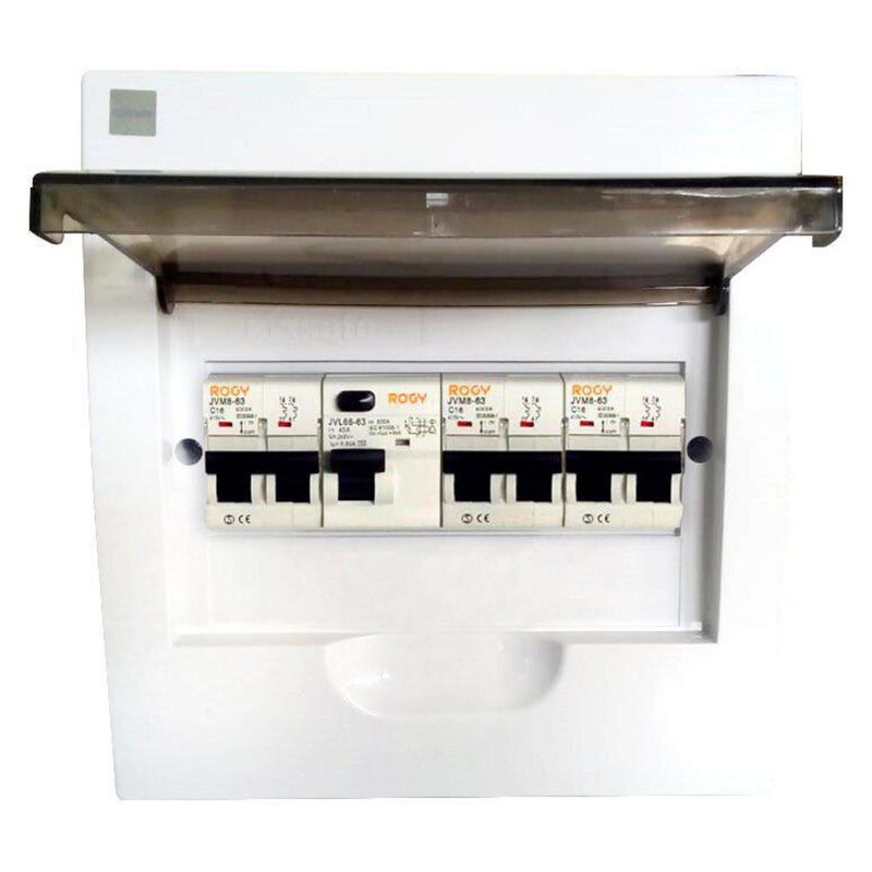 EJN - Tablero eléctrico Empotrable 8 Polos PVC