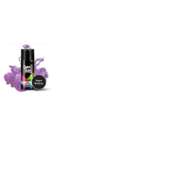 BUEN PINTOR - Pintura Spray Negro Brillante 70ml
