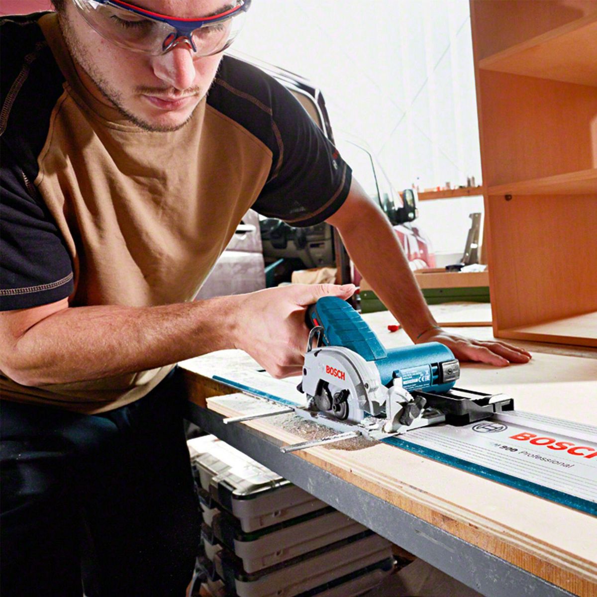 BOSCH - Sierra Circular Inalámbirica Bosch 15" 12V (Sin Batería)