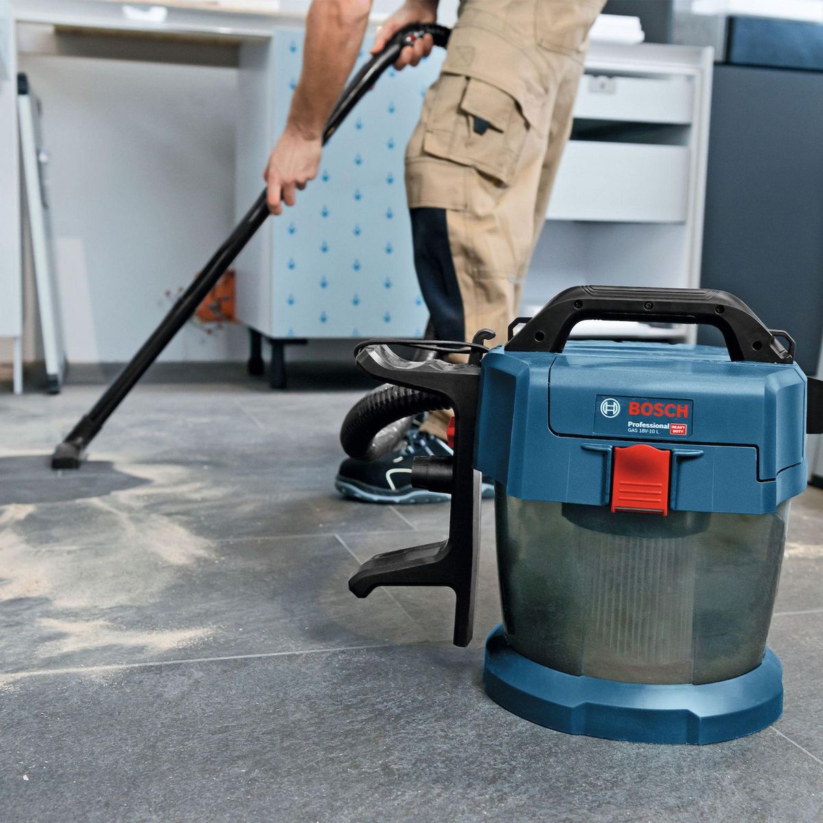 BOSCH - Aspirador De Polvo inalámbrico GAS 18V (Sin batería) Bosch