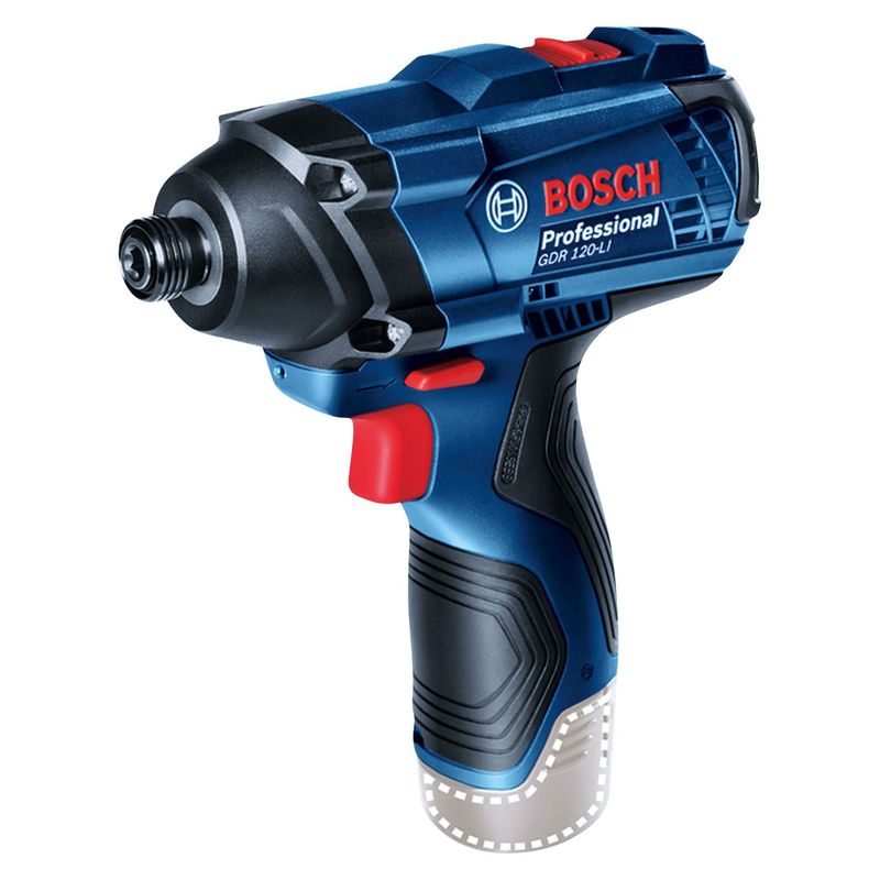BOSCH - Llave de Impacto Inalámbrico Bosch GDR 120-LI 1/4" 12V (Sin batería)