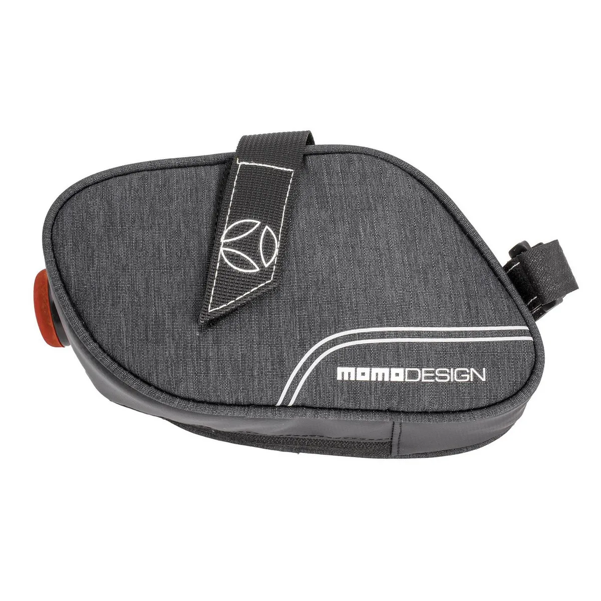 MOMO - Bolso de Asiento con Luz Para Bicicletas Momo Color Negro