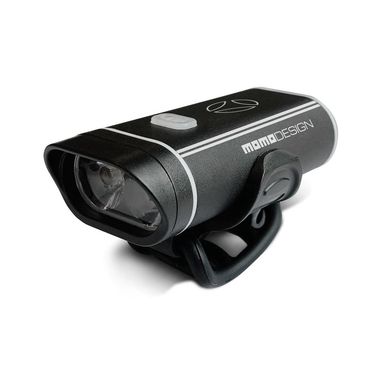 Luz Delantera Para Bicicletas Momo Doble HL03 Color Negro