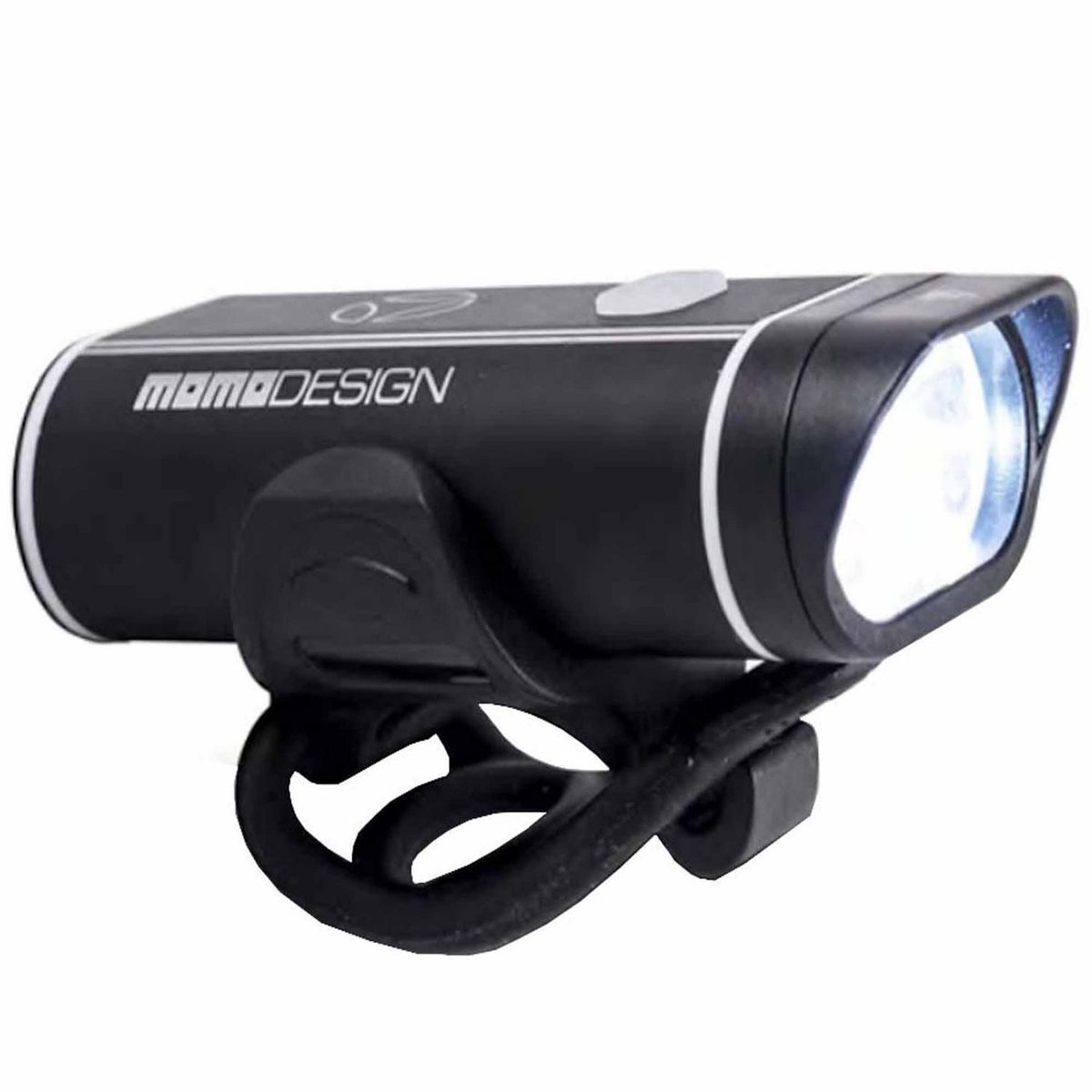 MOMO - Luz Delantera Para Bicicletas Momo Doble HL03 Color Negro