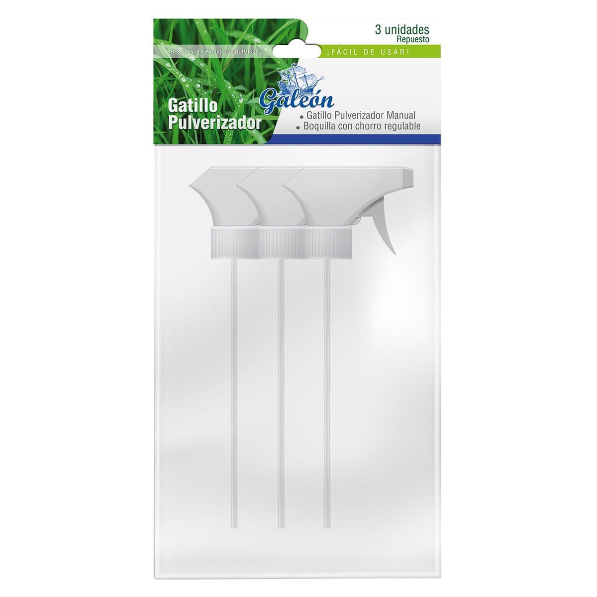 GALEON - Gatillo Pulverizador Pack x3