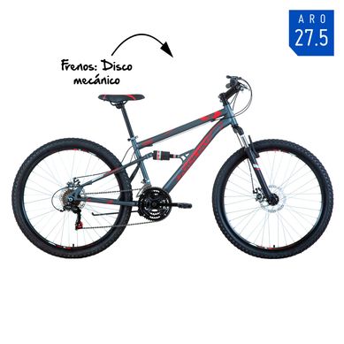 Bicicleta Monta�era Sierra Aro 27.5 Grafito