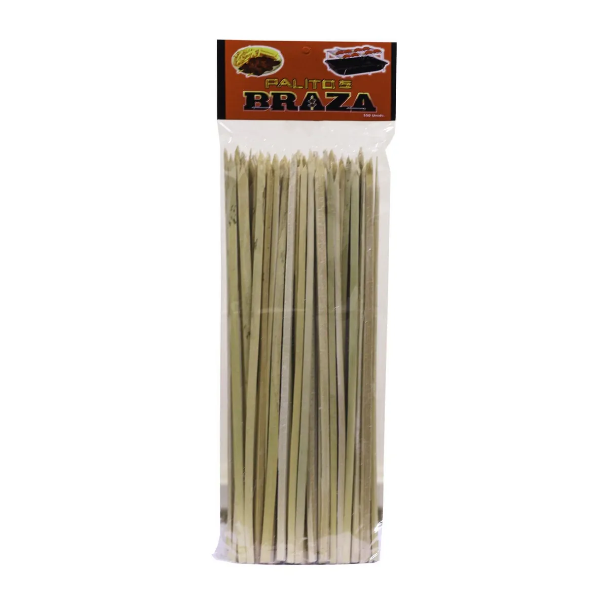 GENERICO - Braza Palitos Anticucho x 50 unidades