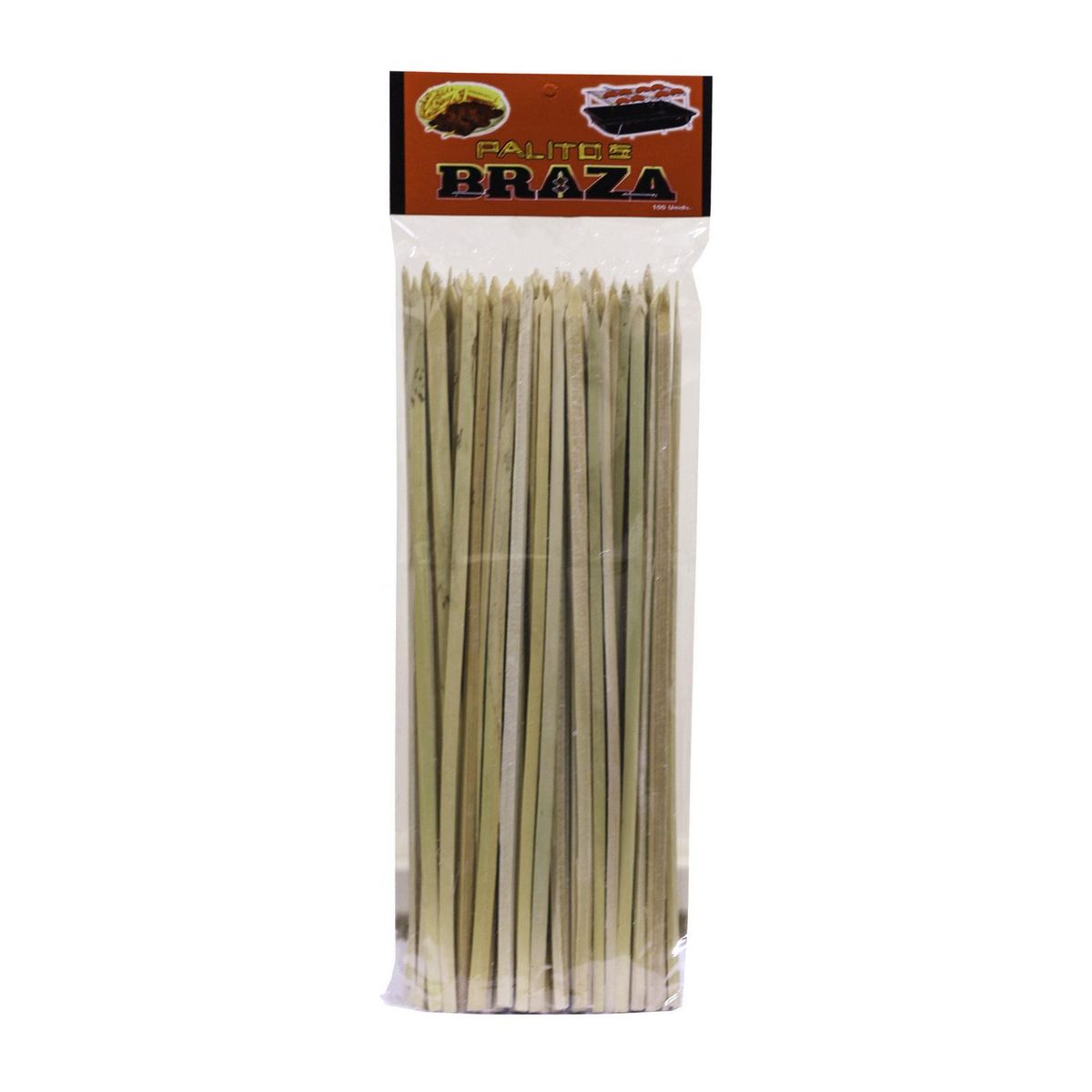 GENERICO - Braza Palitos Anticucho x 50 unidades