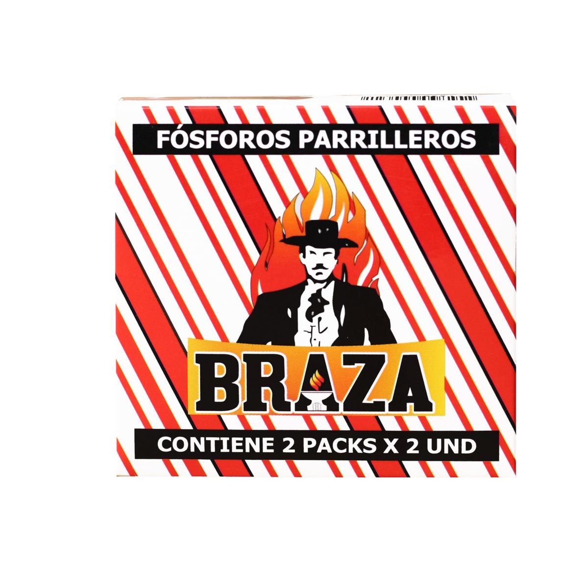 GENERICO - Fósforo Parrillero x4