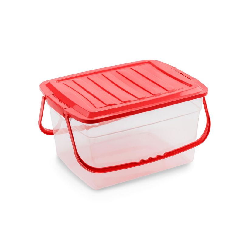 REYPLAST - Caja Reyplast Rectangular con Asa 13.8L