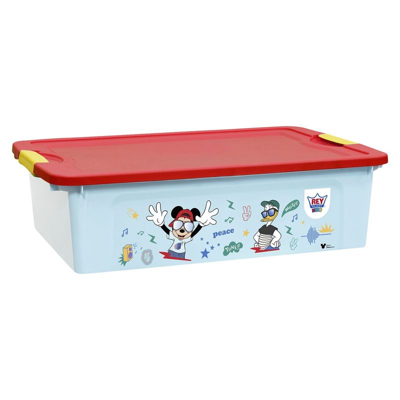 REYPLAST - Caja Reyplast Ultraforte 30 - Mickey Mouse 30L