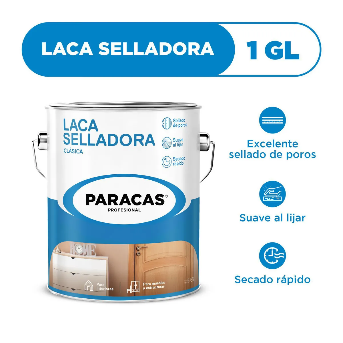 PARACAS - Laca Selladora Paracas 1 GL