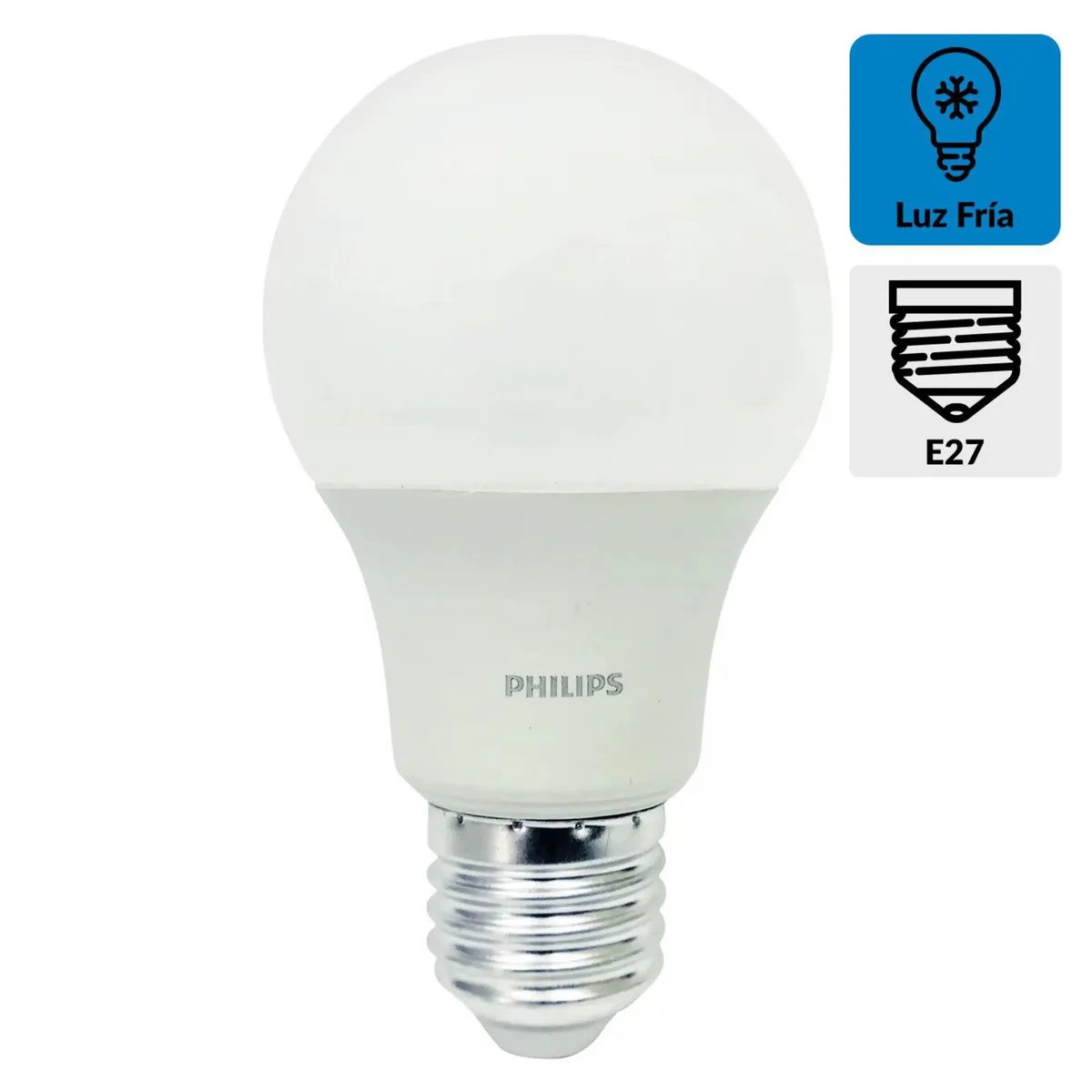 PHILIPS - Foco LED EcoHome 4W E27 G45 Luz Fría