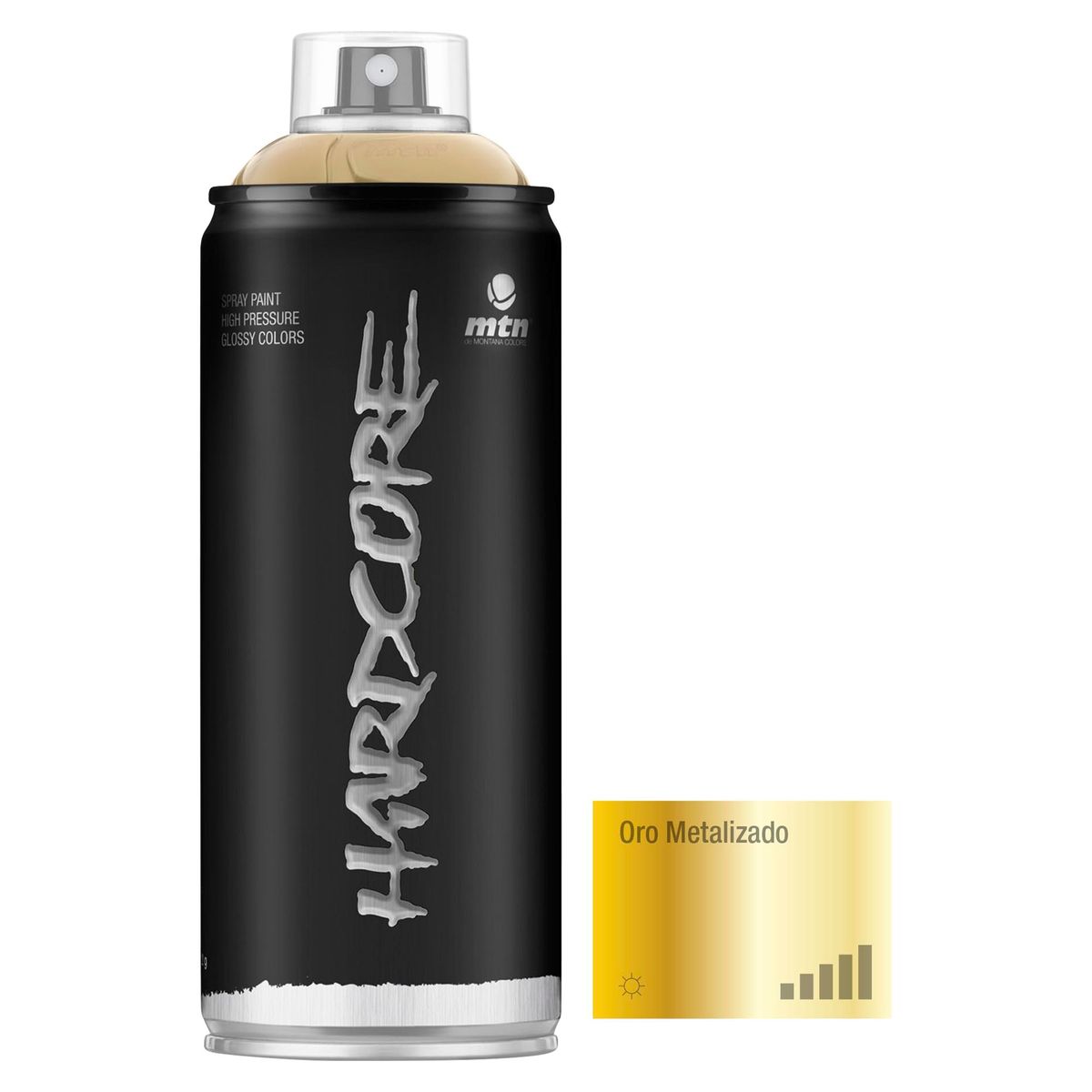 GENERICO - Pintura Spray Oro Metalizado 400ml