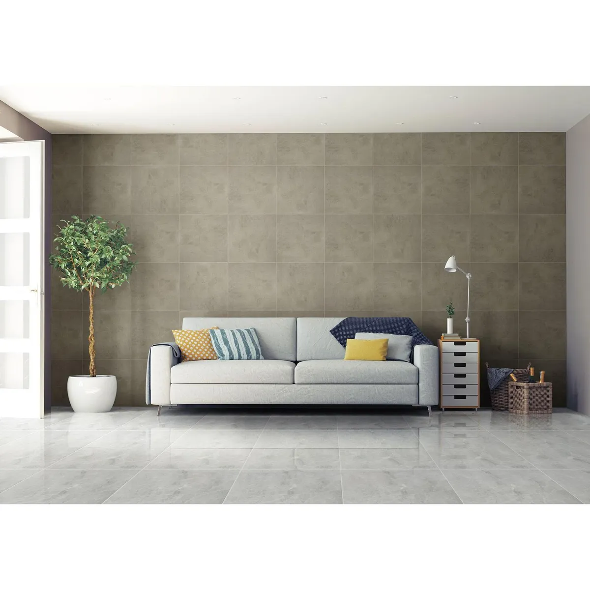 CELIMA - Ceramica Gris Marmol 60x60cm 1.8m2