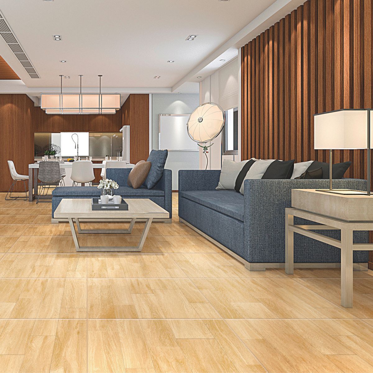 CELIMA - Gres porcelánico rectificado Marrón 60x60 Maderadas Mate 1.44 m2