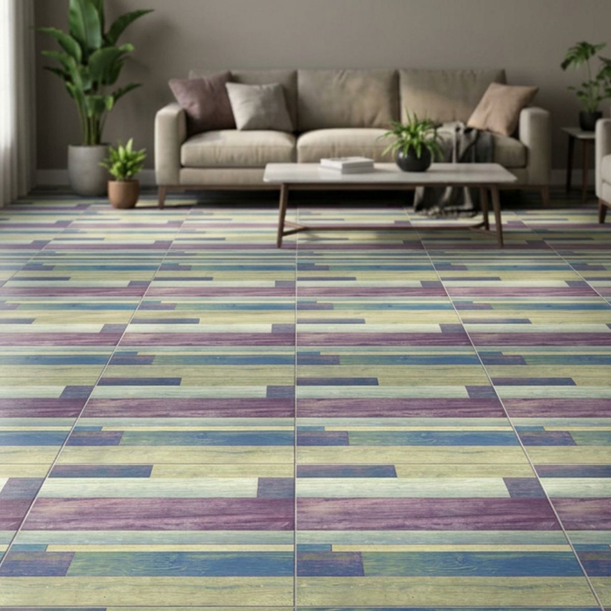 Porcelanato Marrón Maderado 60x60cm 1.44m2, marca CELIMA - Foto Principal