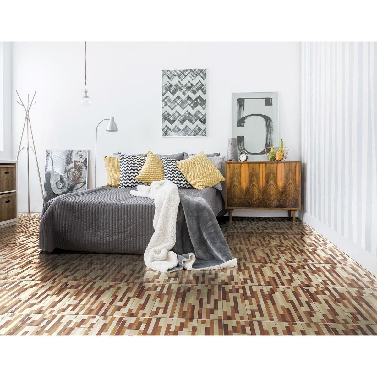 CELIMA - Cerámico Guayacán Natural Marrón 60x60cm 1.80m2 para piso