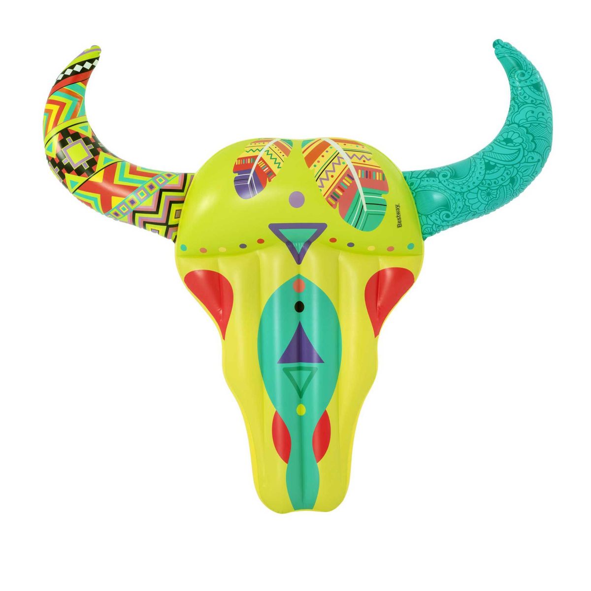 BESTWAY - Flotador Reosera 257x239cm Buffalo Color Pop