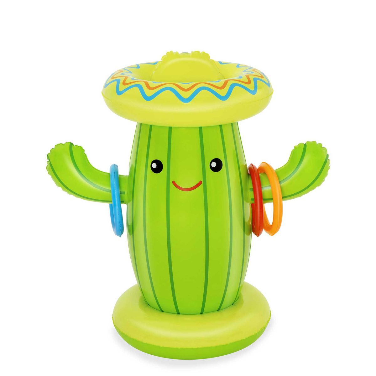 BESTWAY - Aspersor Inflable de Cactus 105x60x105cm con Juego