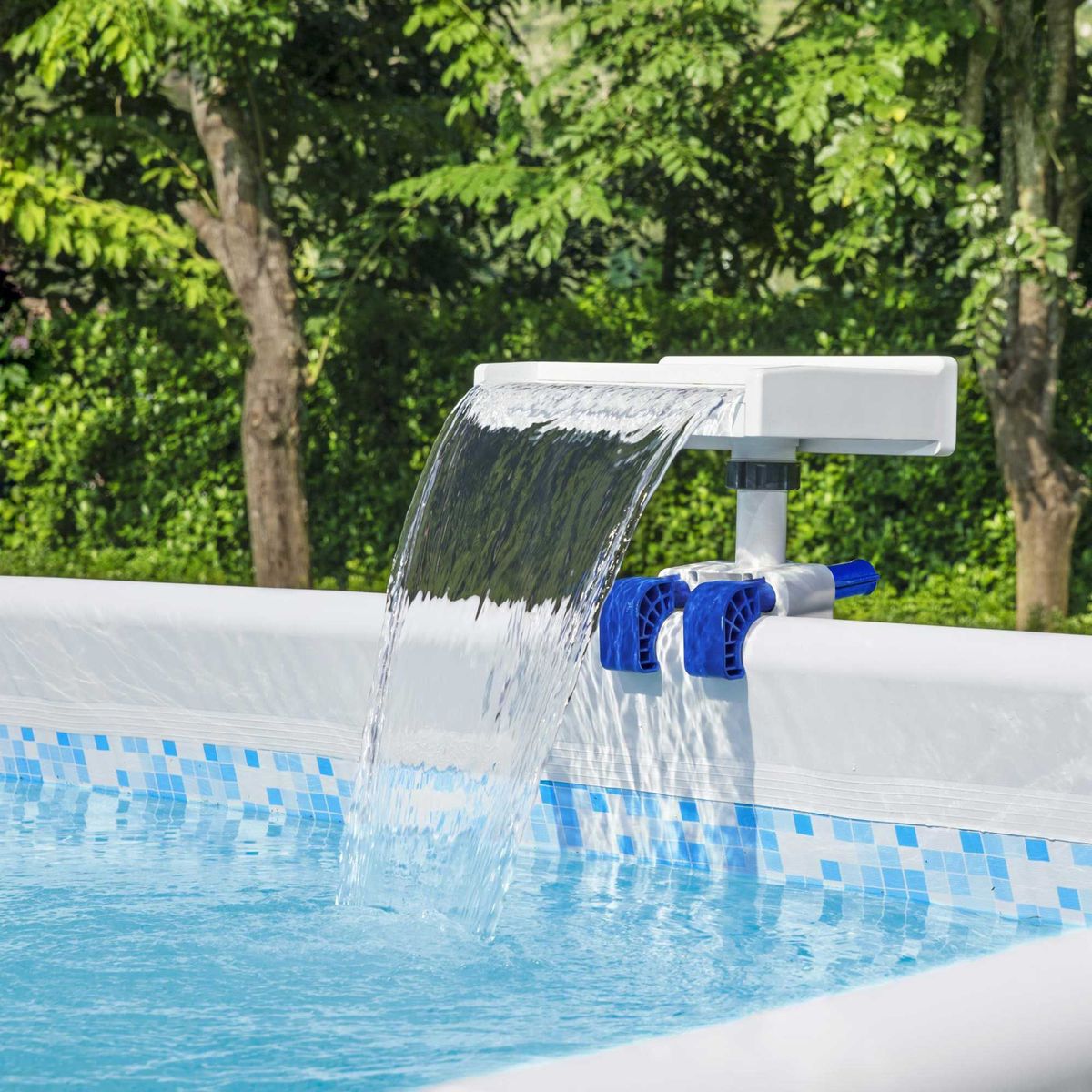 BESTWAY - Cascada para Piscina con LED