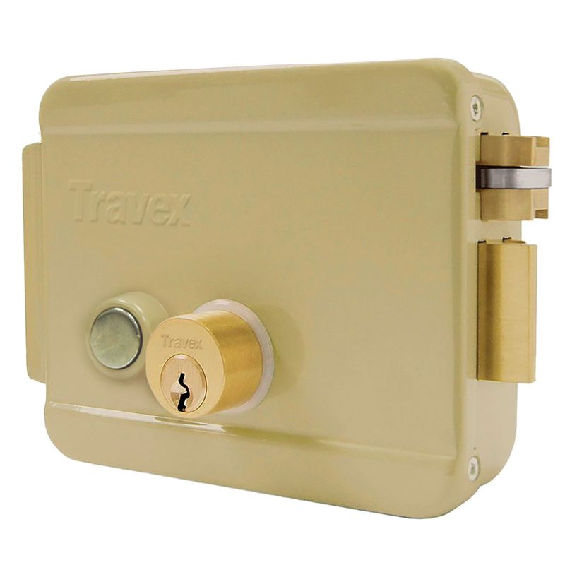 TRAVEX - Cerradura Eléctrica Travex con botón