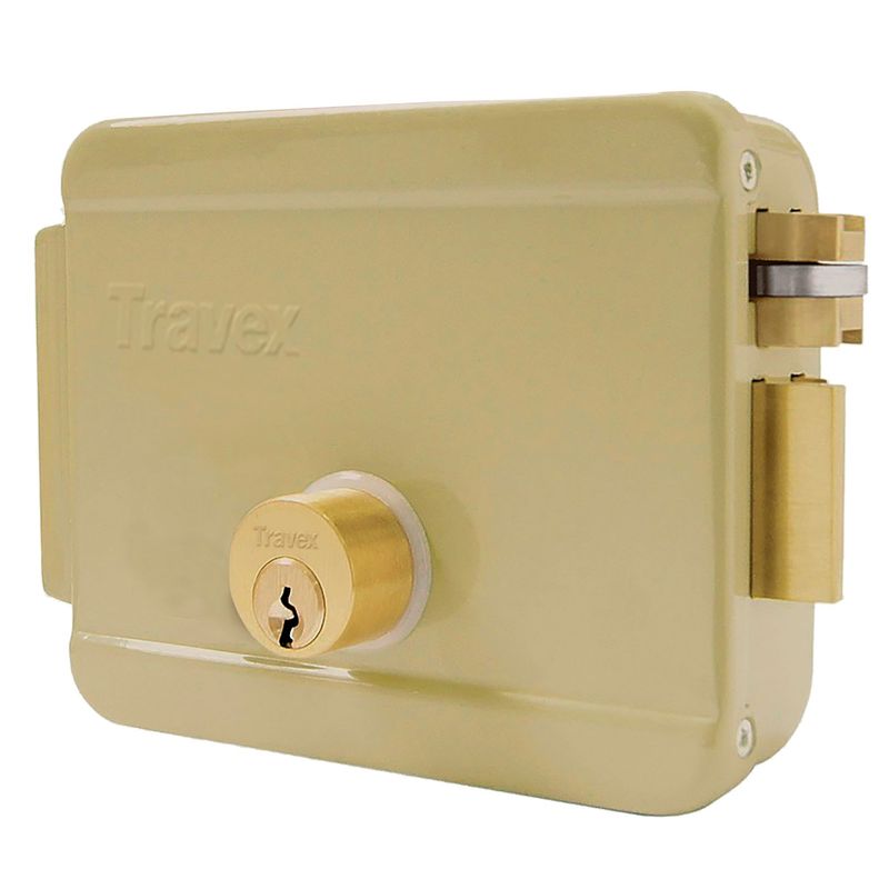TRAVEX - Cerradura Eléctrica Travex sin botón