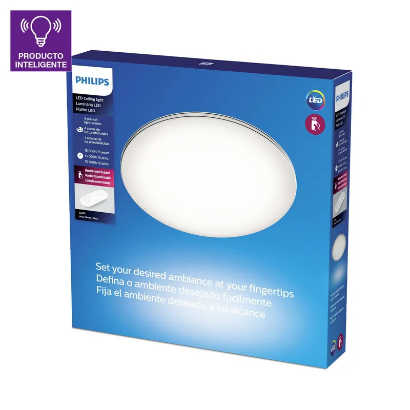 PHILIPS - Plafón Led Smart con Control 240V