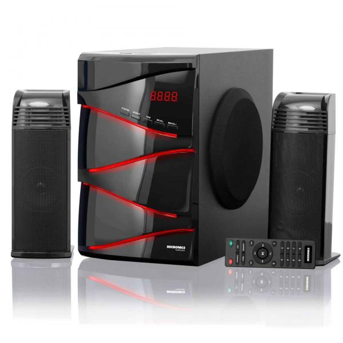 MICRONICS - Equipo de Sonido Drumond EV2004 Negro