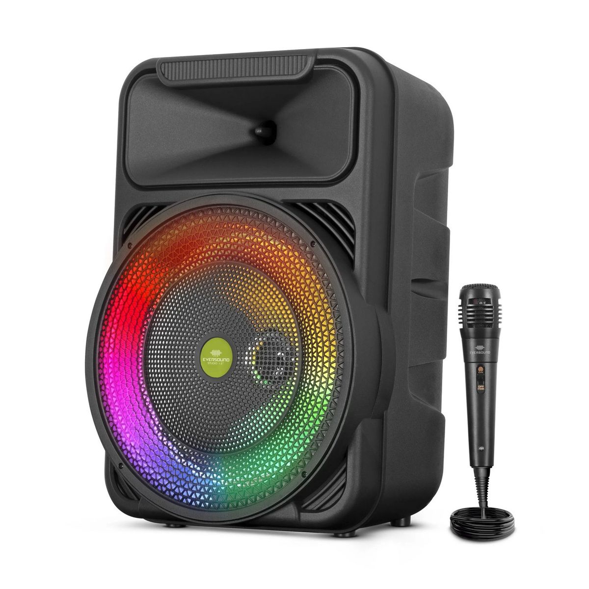 MICRONICS - Equipo de Sonido Bluetooth Studio 12" EV1005 Negro