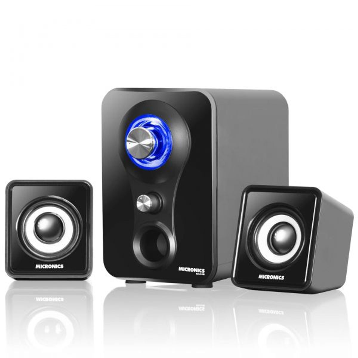 MICRONICS - Equipo de Sonido Bluetooth Studio 12" EV1005 Negro
