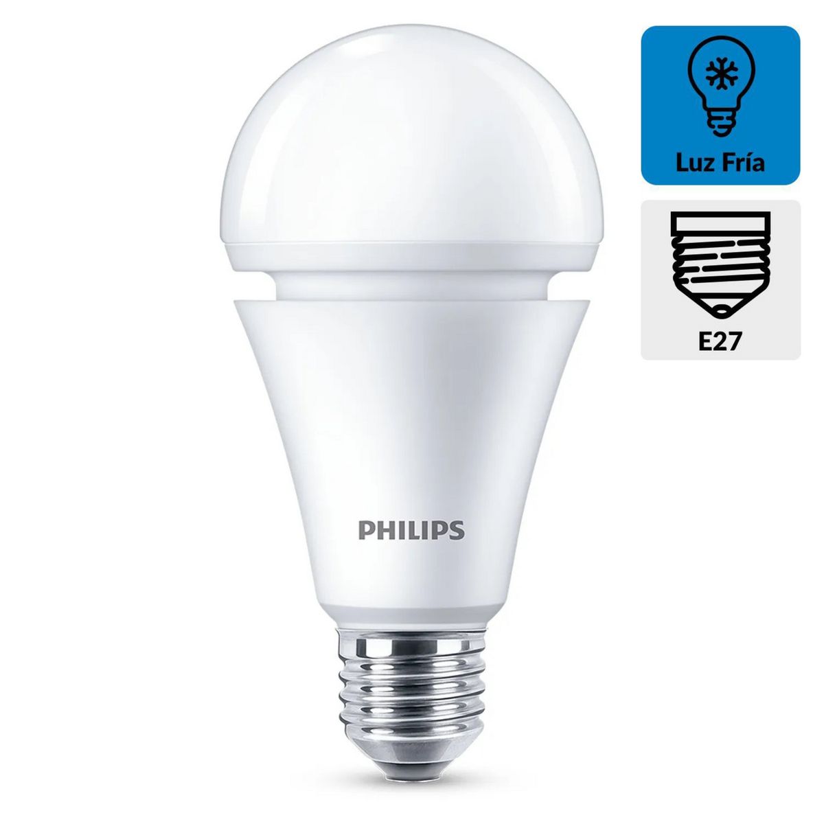 PHILIPS - Foco Led Emergencia 7.5W E27 Luz Fría