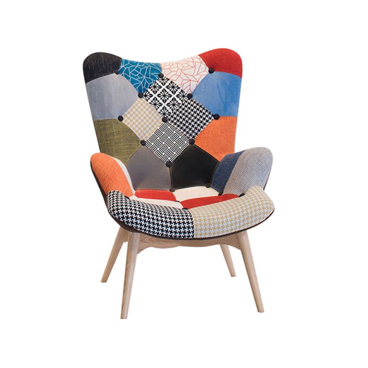 ZIYAZ - Sillón 1 cuerpo Boteo Pop Multicolor