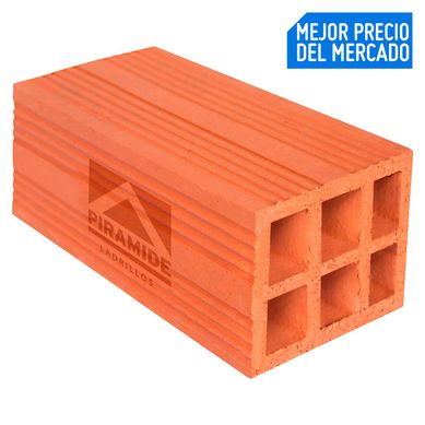 Ladrillo Pandereta raya Piramide