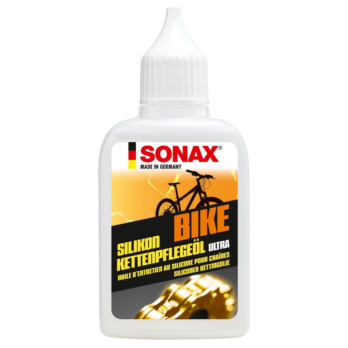 SONAX - Lubricante Silicona para Cadenas de Bicicletas Sonax 50 ml