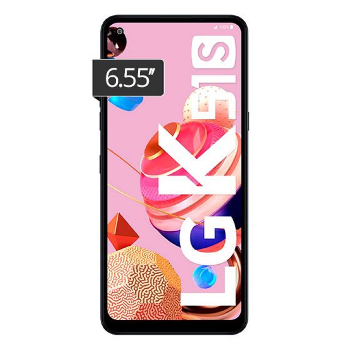 LG - Lg K51s Dual Sim 6.55" 64GB Titanium